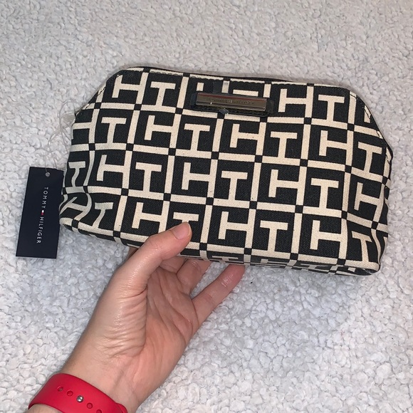 Tommy Hilfiger Demin / Canvas Cosmetic Bag - Picture 1 of 13